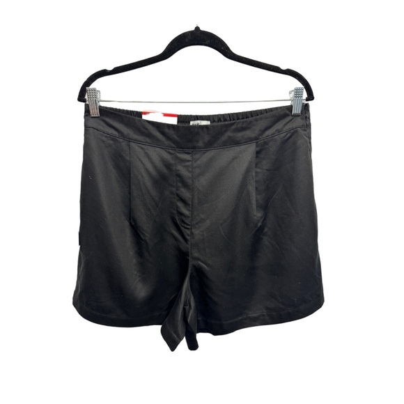 Frank & Oak Tencel Shorts Black - Picture 1 of 8